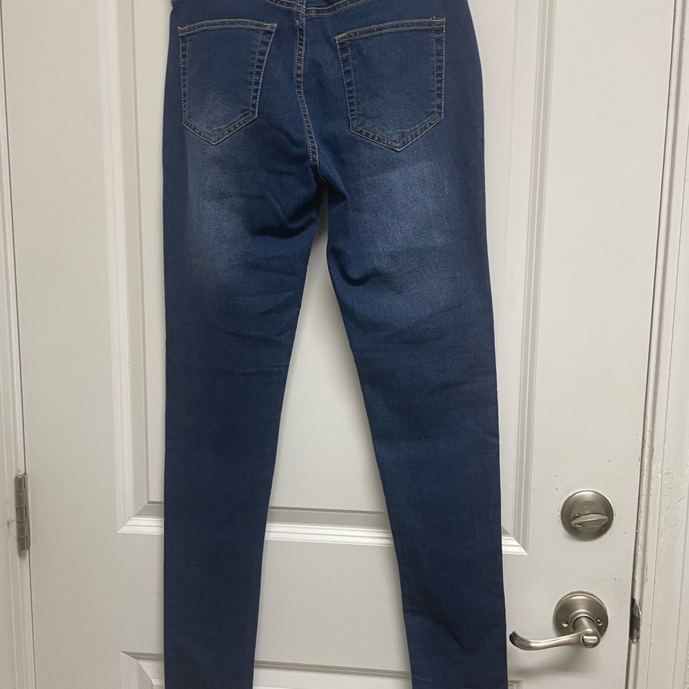 Bongo stretch skinny blue jeans junior size 7 - Picture 4 of 4